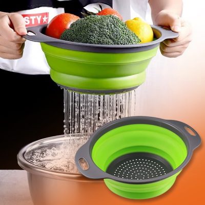 Strecurători pliabile din silicon (2 buc) | FOLDRAIN