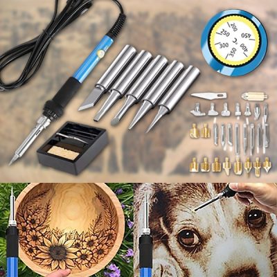 Set de instrumente profesionale pentru pirogravură | PYROPEN