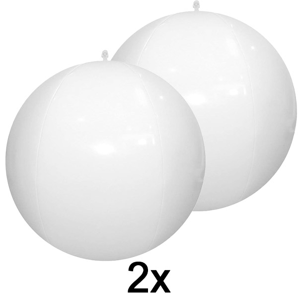 2x Minge gonflabilă cu lumini LED pentru piscină | POOLGLO