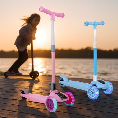 Trotinetă pentru copii cu roți LED | FLASHRIDE